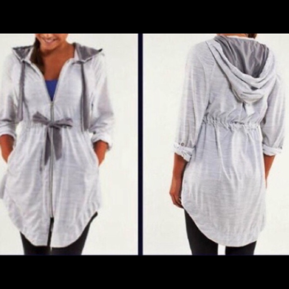 Grey Lululemon jacket size 6